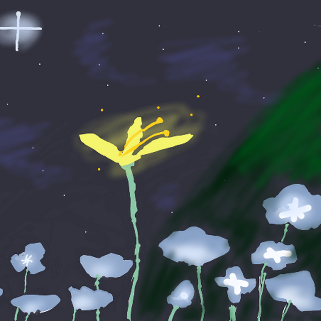 17.  がんばる人の希望の花