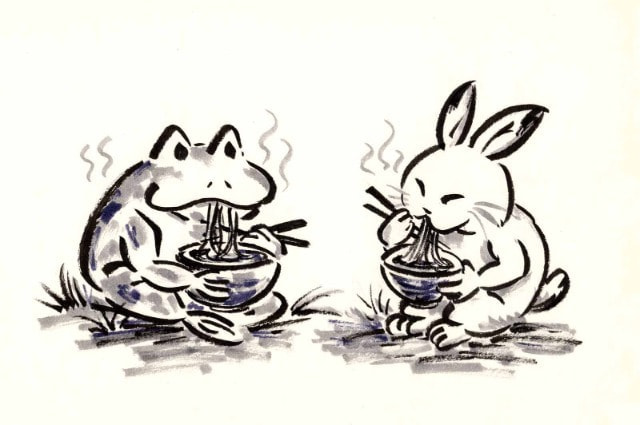48.  鳥獣もぐもぐ：うどんの刻