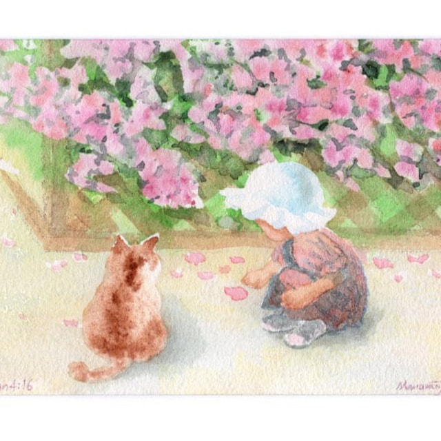 58.  おはなひろい