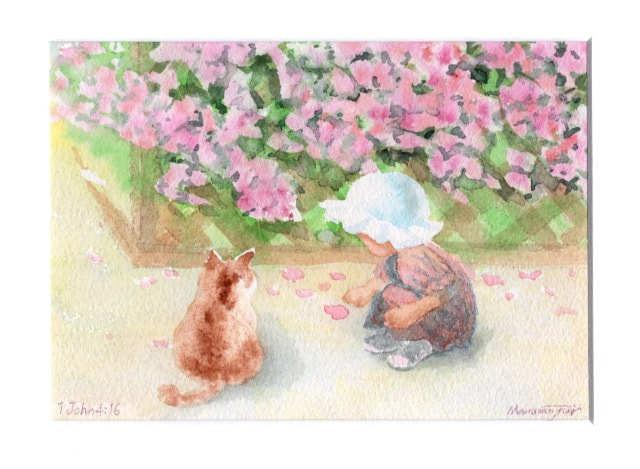 58.  おはなひろい